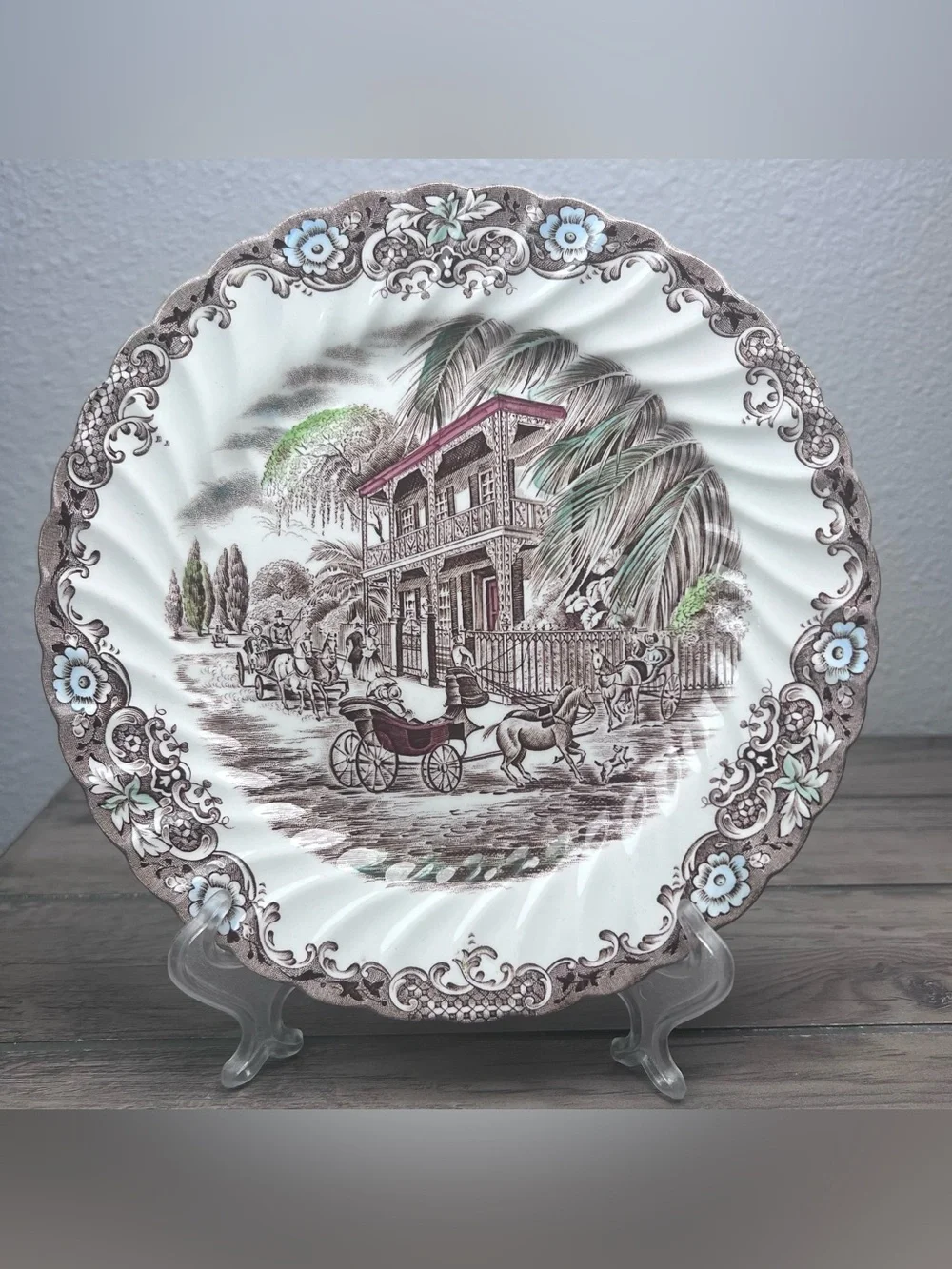 Vintage Johnson Brothers Heritage Hall French Provincial Salad‎ Plate #4411